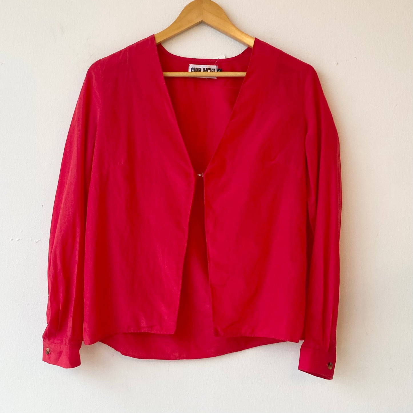 Ciao Lucia Silk Cotton Blend Top (S)