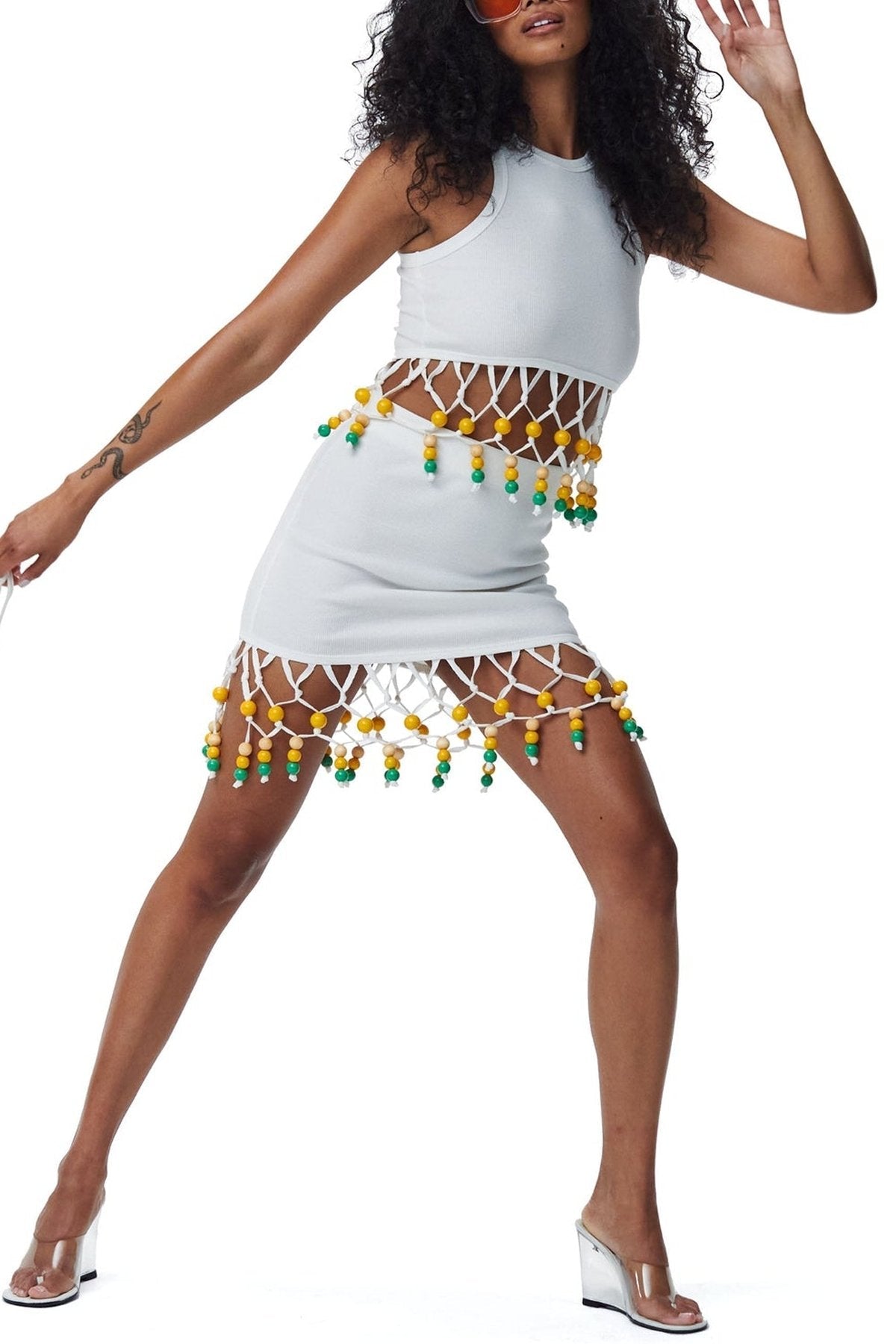 Simon Miller Beaded Tank (S)