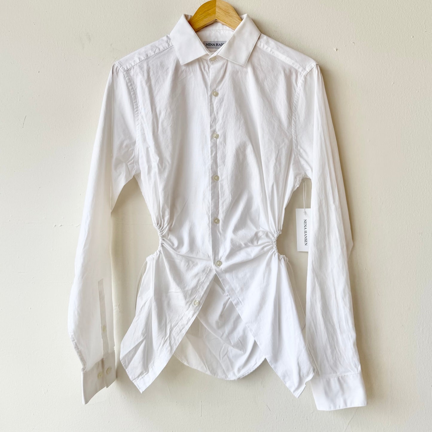 Nena Hansen Bungee Shirt in White
