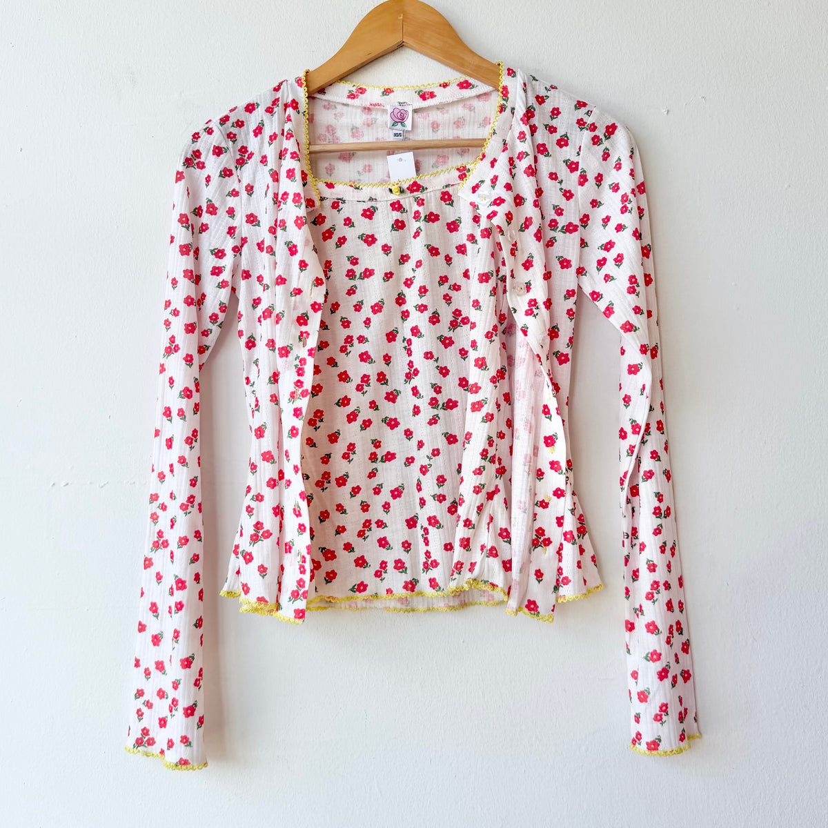 Rosette NYC Poppy Cardi and Cami Set (XS/S)
