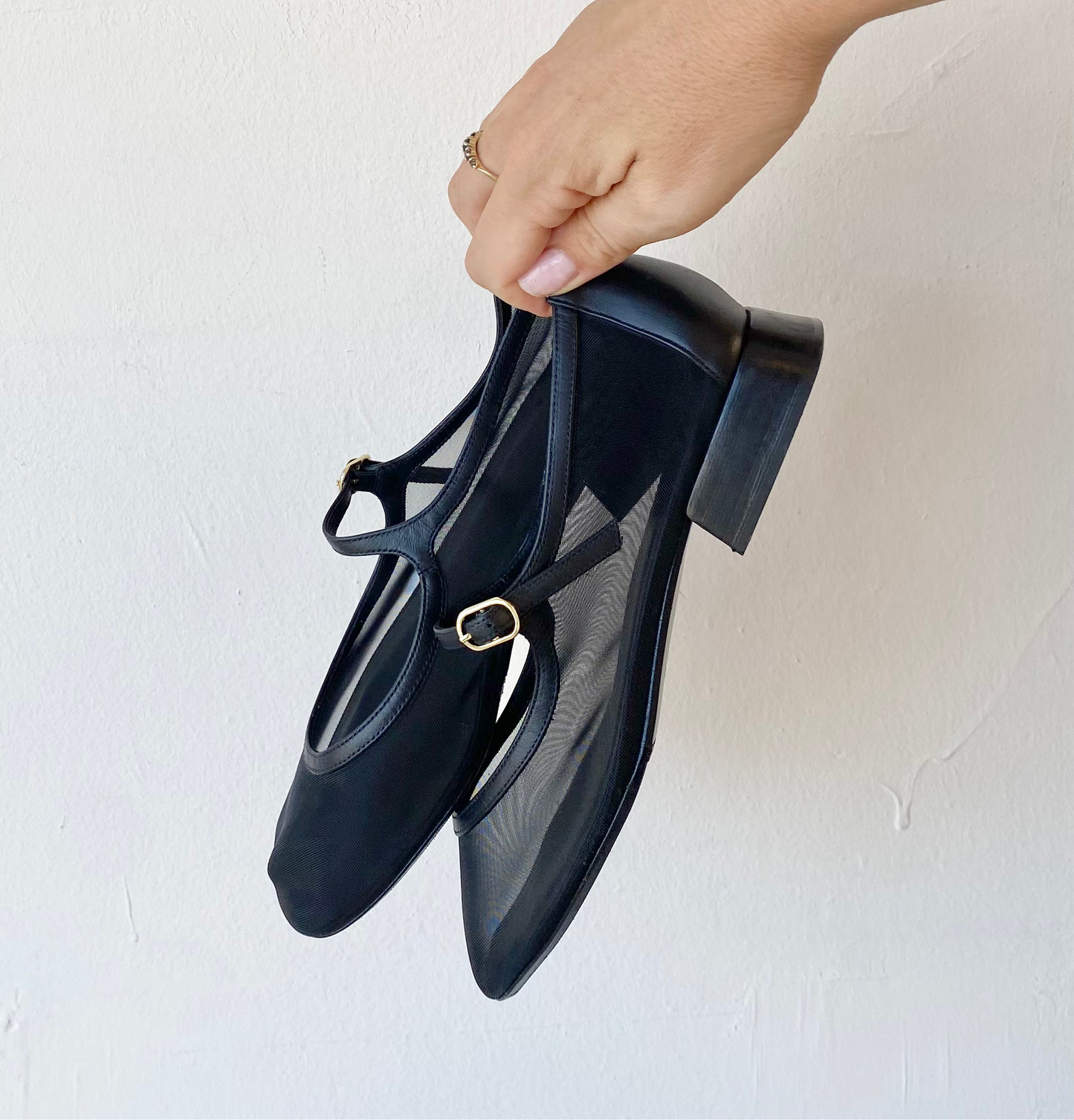 Sezane Mesh Mary Janes (Sz 37)