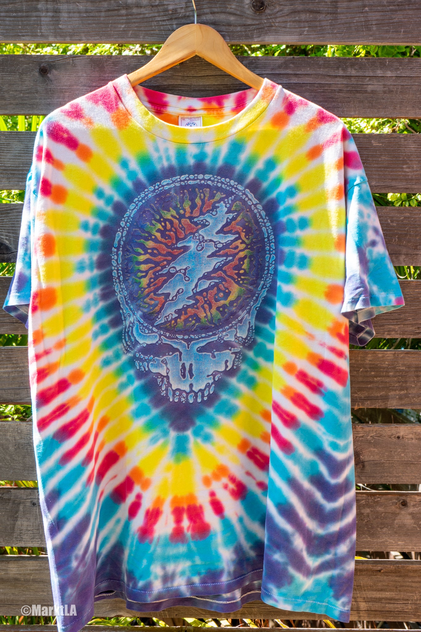 Vintage Grateful Dead Summer 96 Tour Tee Tye Dye