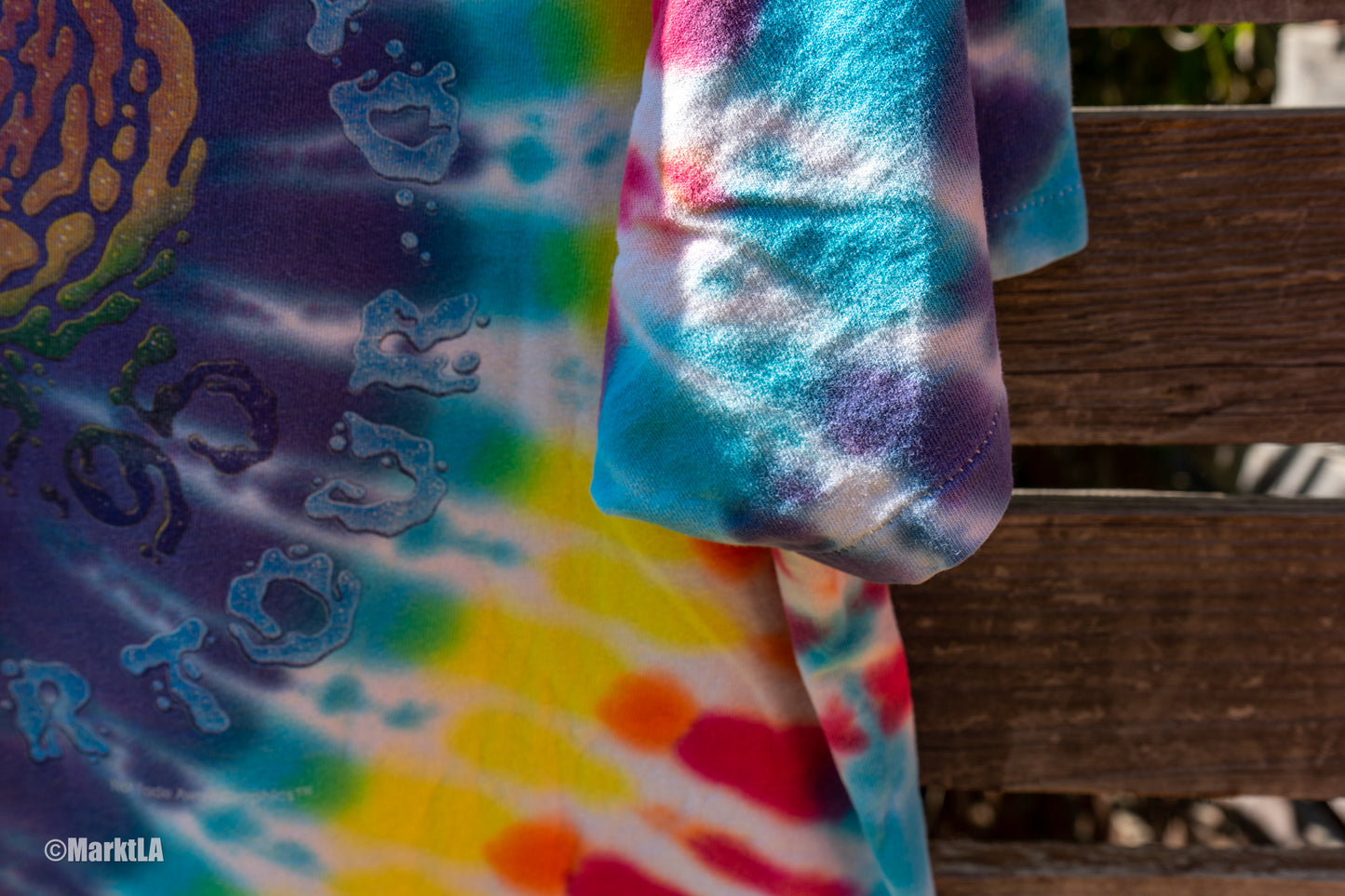 Vintage Grateful Dead Summer 96 Tour Tee Tye Dye