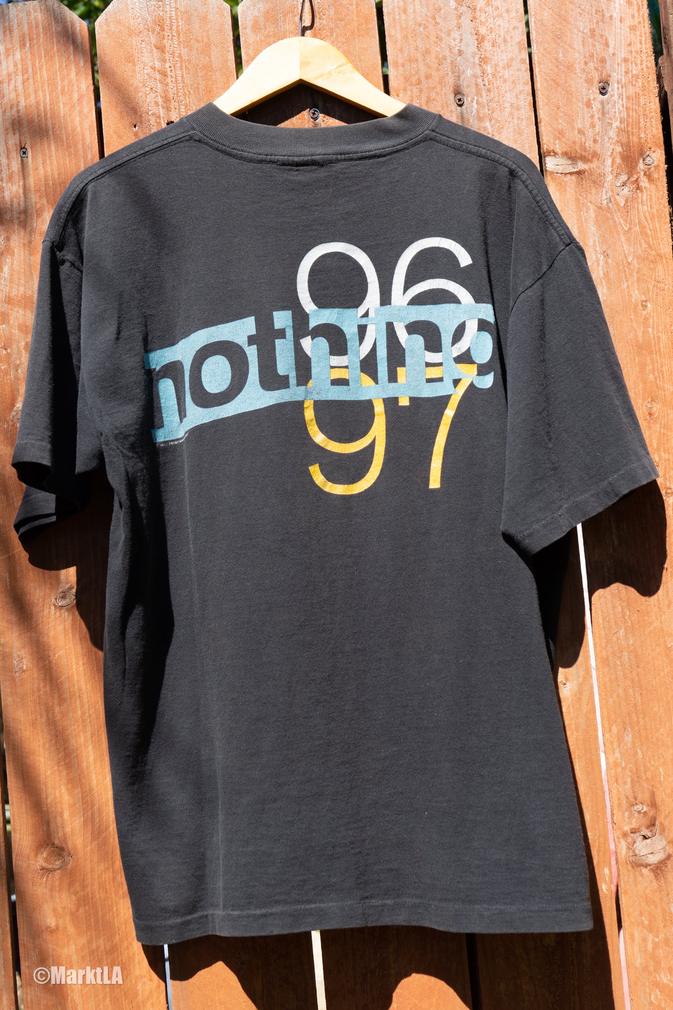 Nine Inch Nails Vintage T Shirt 1996 Concert Tour