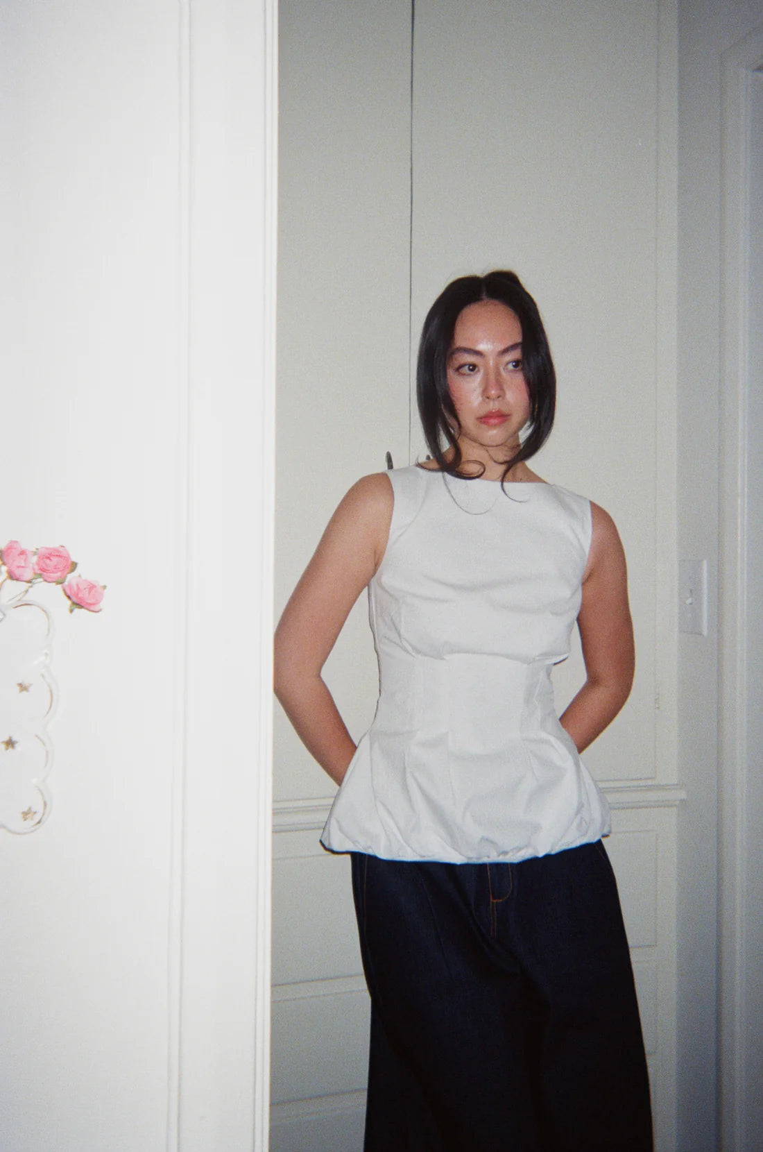 Koredoko The Bubble Top in White