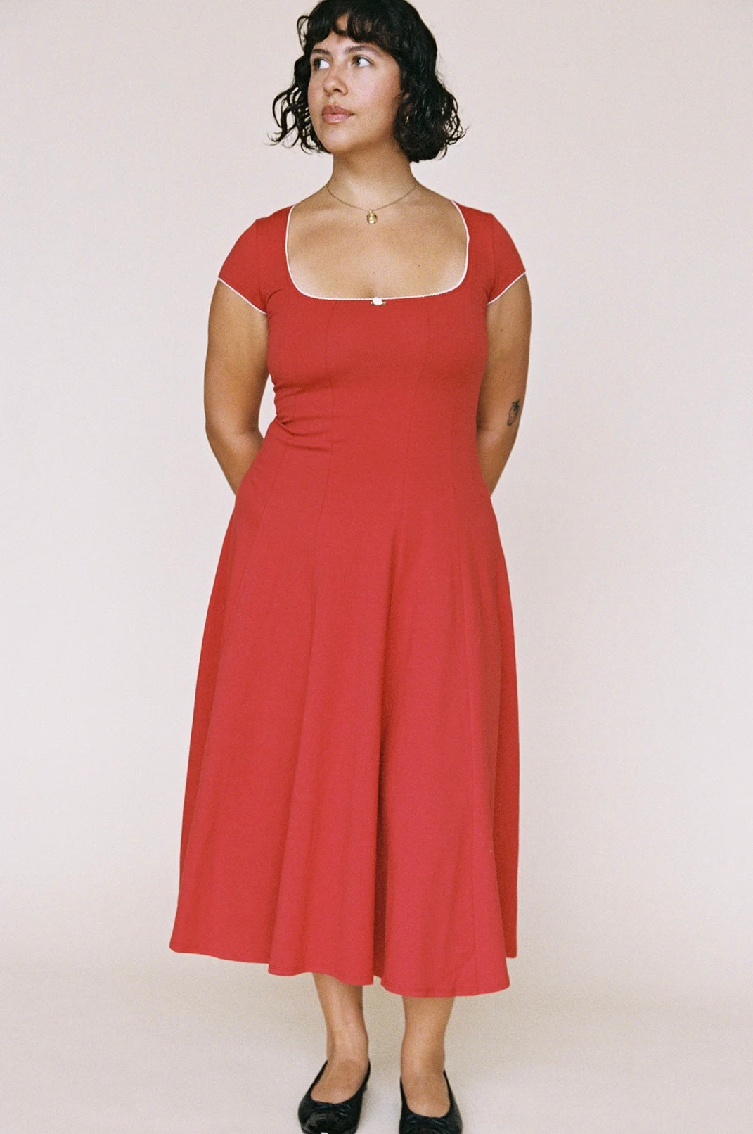 Rat Boi Dream Dress in Cherry