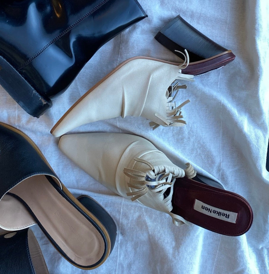 Reike Nen Fringe Mule (Sz 7)