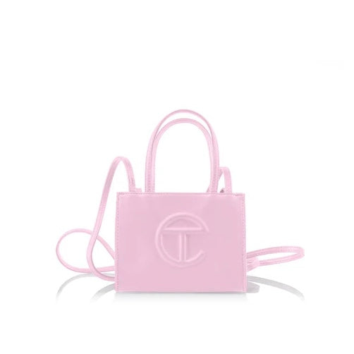 Telfar Small Shopper Bag in Bubblegum