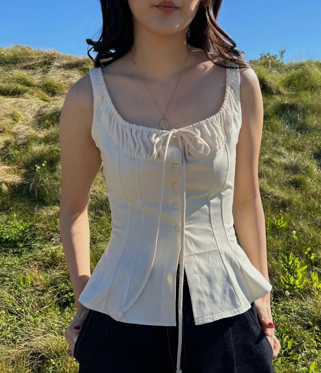 Koredoko Le Chouchou Top in Cream