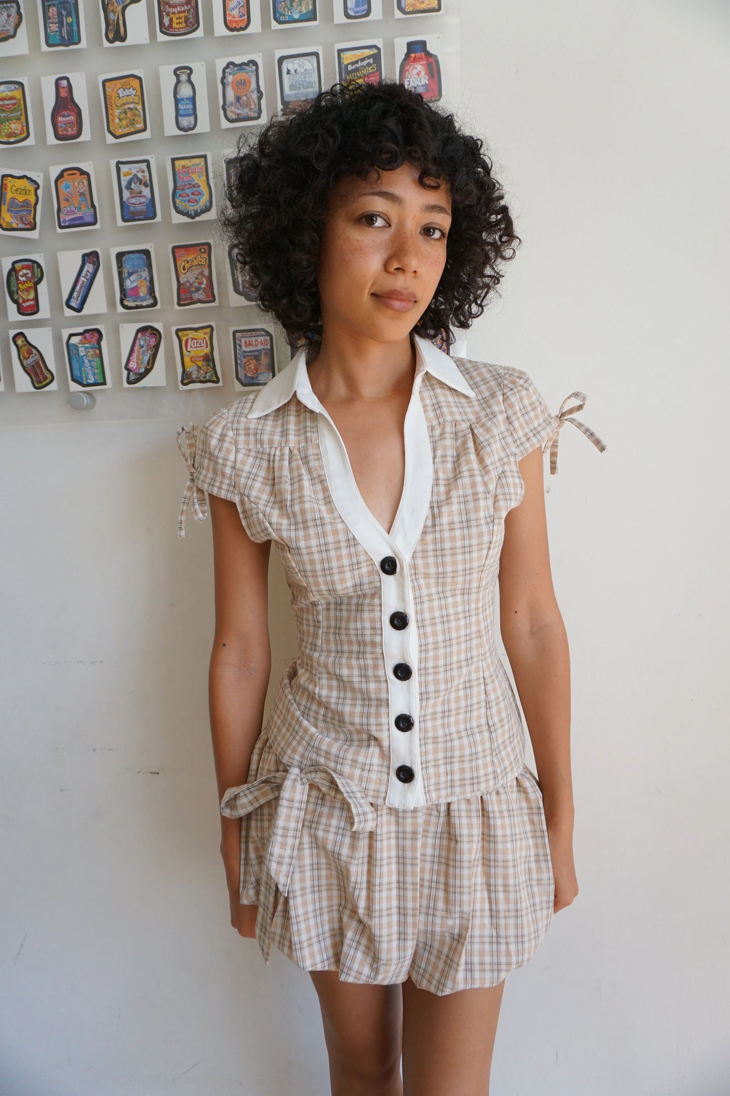 Blondita Plaid Button Down