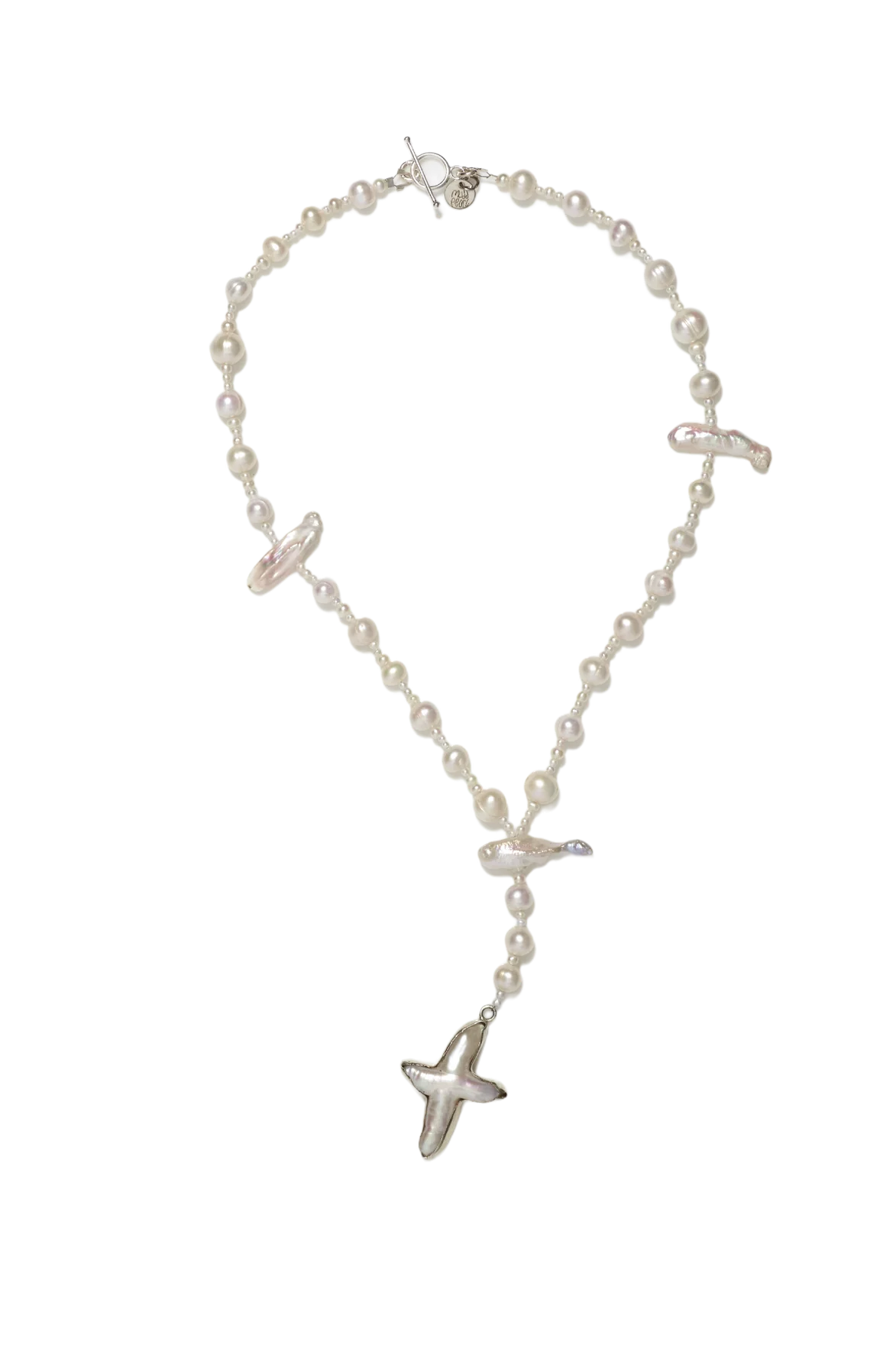 Mudd Pearl The Rosary Necklace