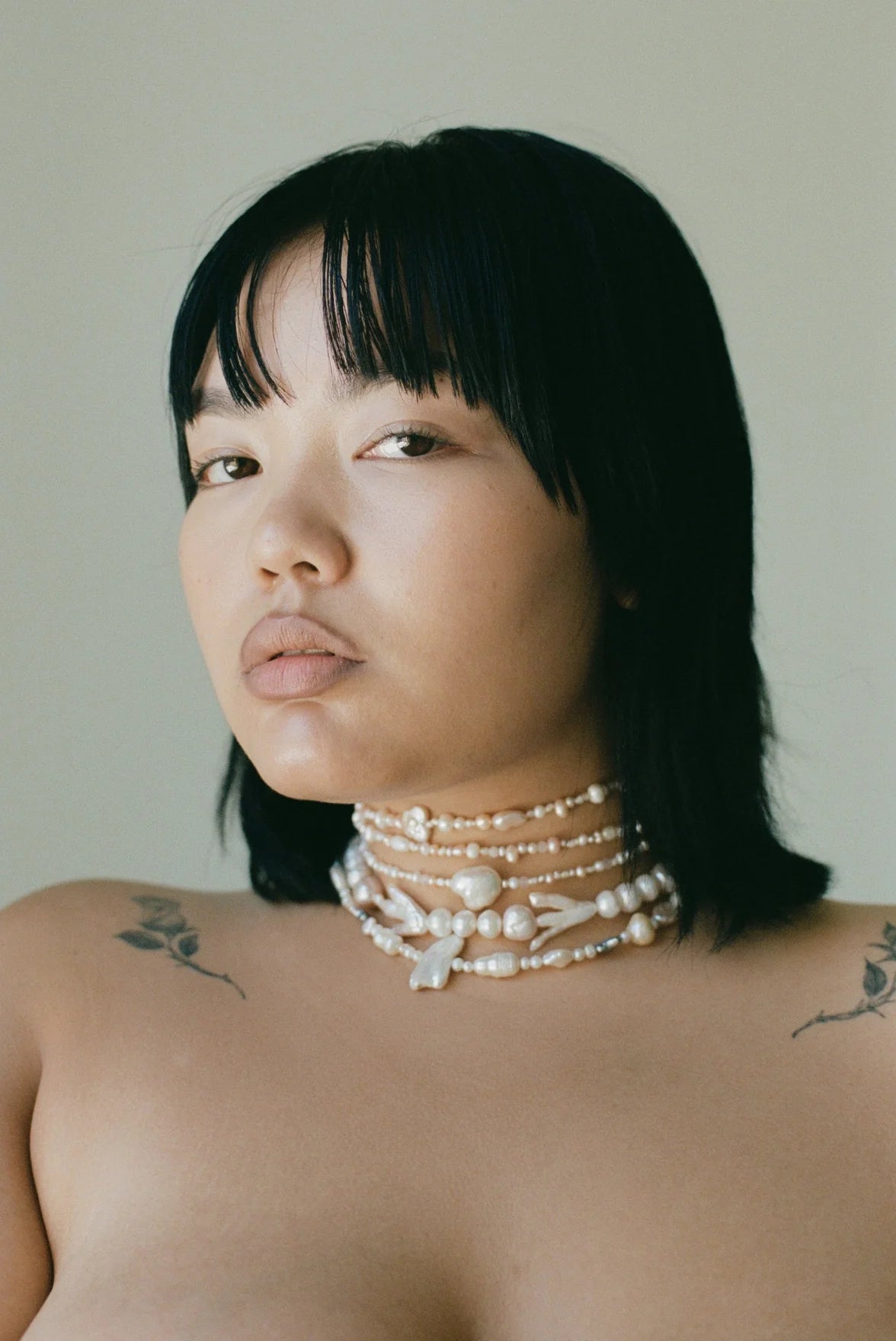 Mudd Pearl XoXo Necklace