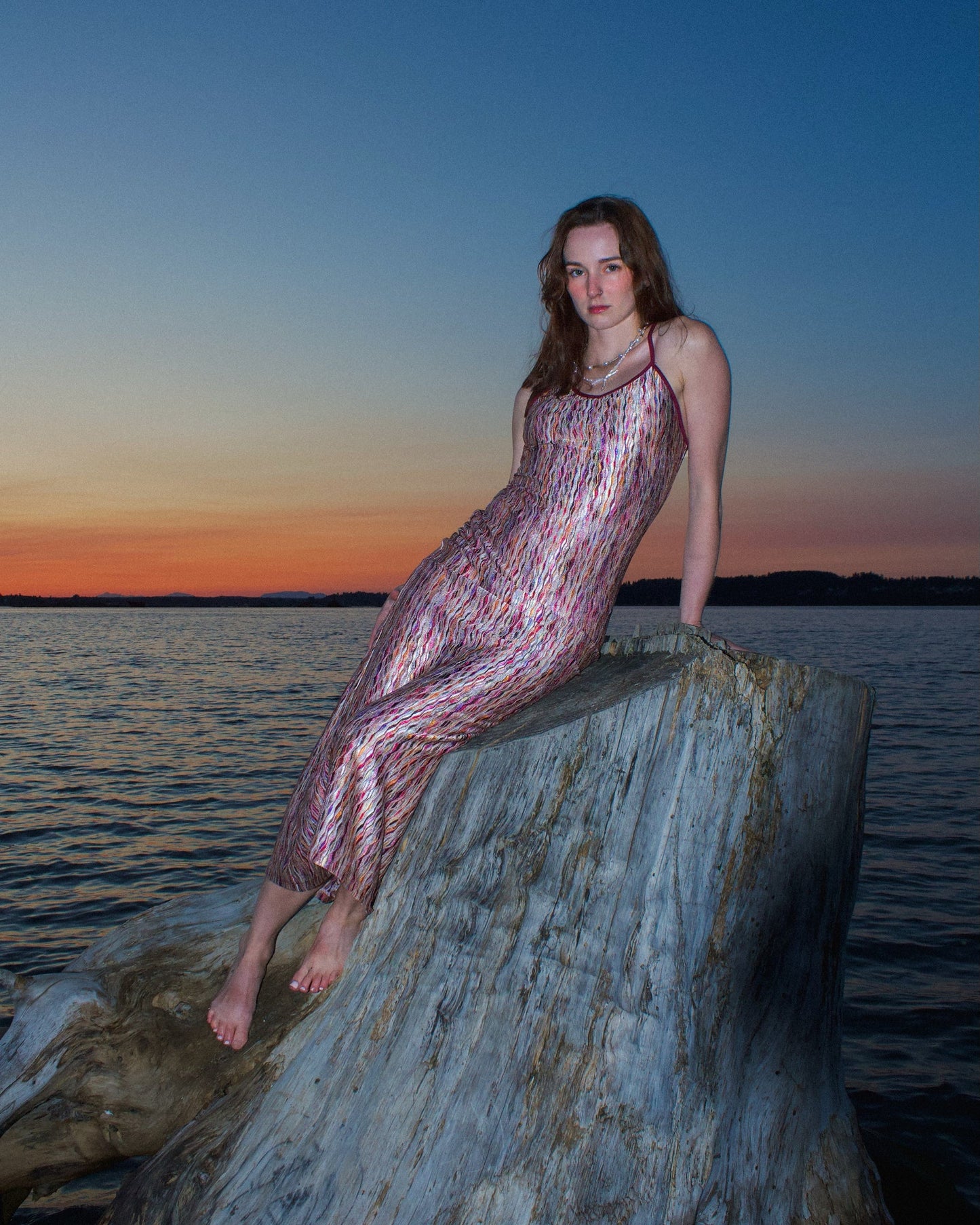 KSLAM Red Naomi Dress