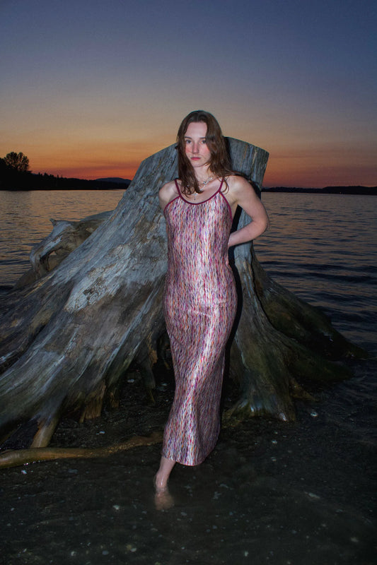 KSLAM Red Naomi Dress