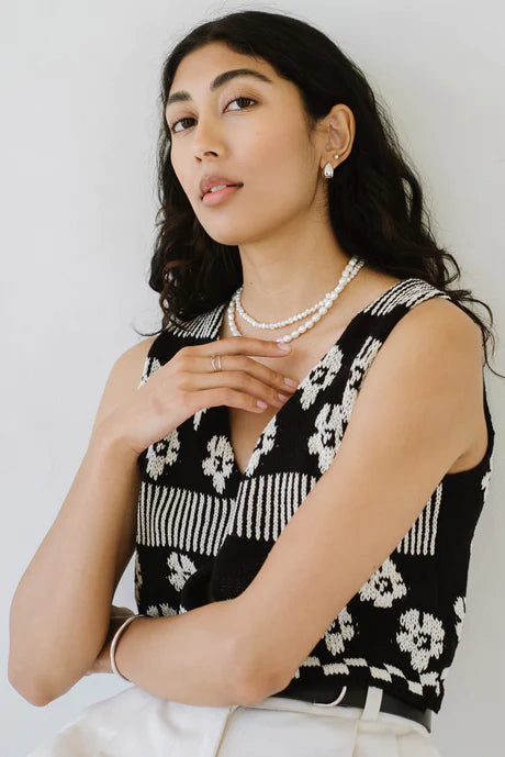 Kara Yoo Petite Pearl Necklace