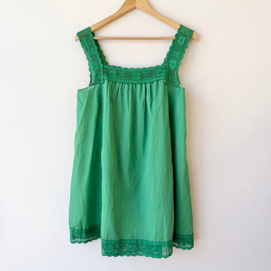 J Crew Lace Trim Mini Dress (S)