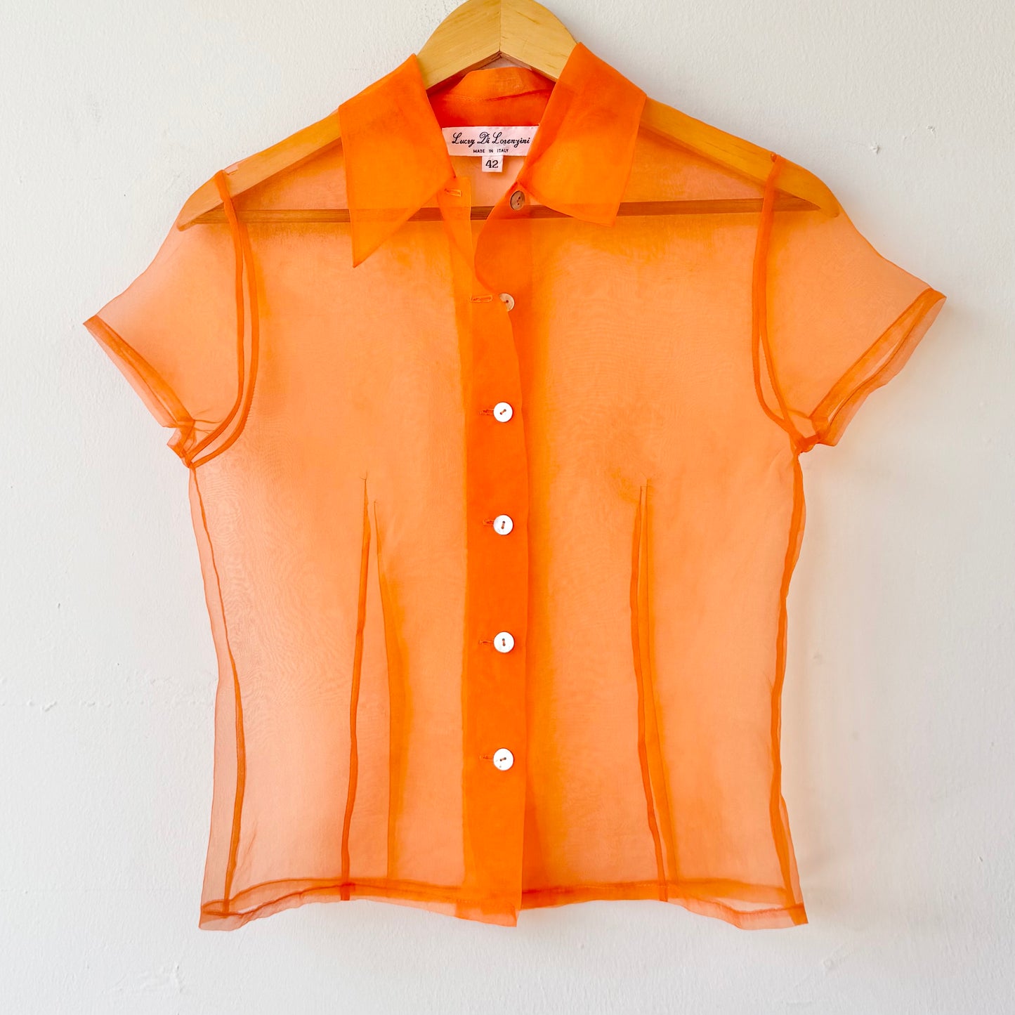 Italian Organza Top (Sz 42/S)