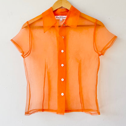 Italian Organza Top (Sz 42/S)