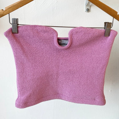 Nanushka Knit Strapless Top (S)