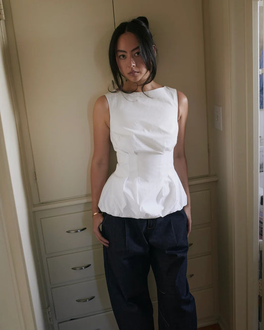 Koredoko The Bubble Top in White