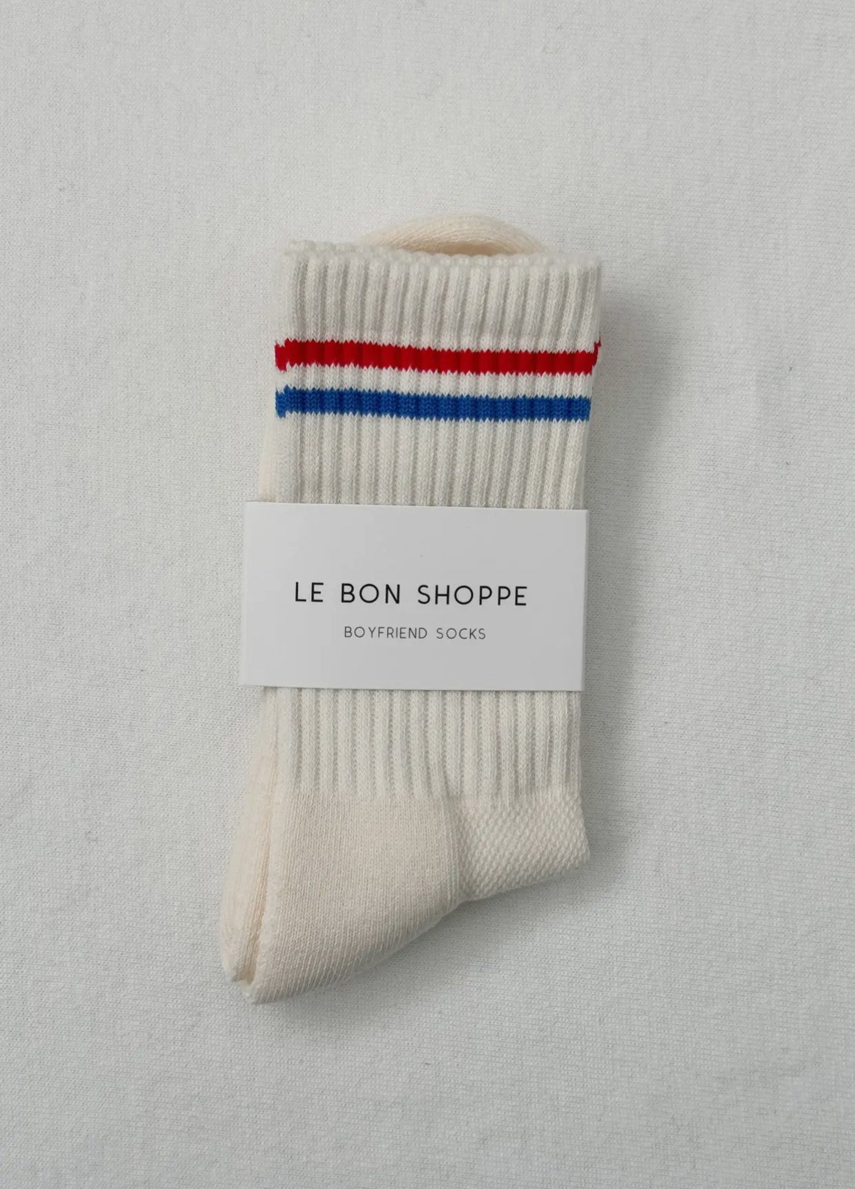 Le Bon Shoppe Boyfriend Socks in White