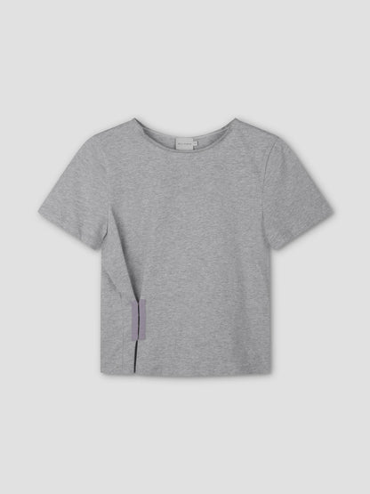 Deiji Pinch Tee in Grey (M)