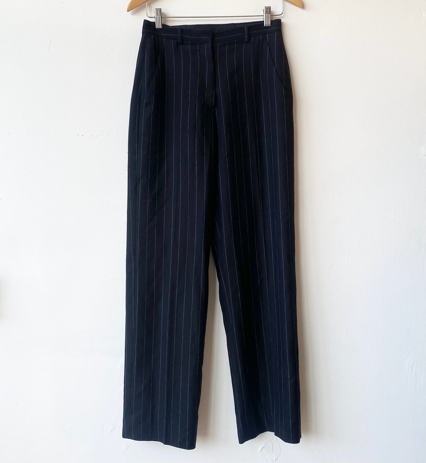 Vintage DKNY Wool Pinstripe Trouser (28)