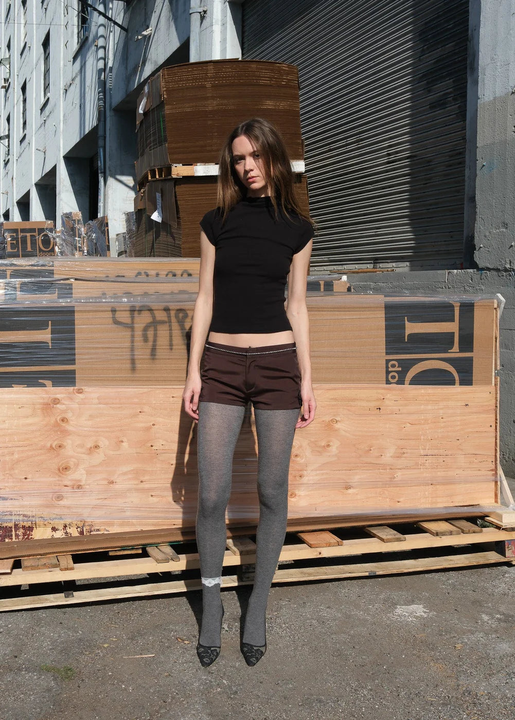 Geel Gem Cap Sleeve Tee