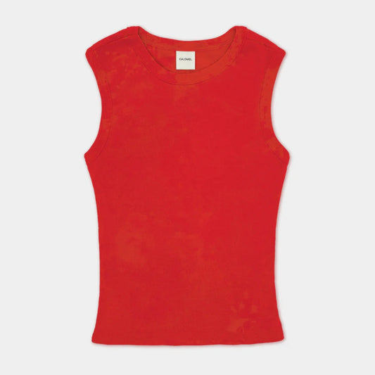 Calomel Mallki Tank in Red