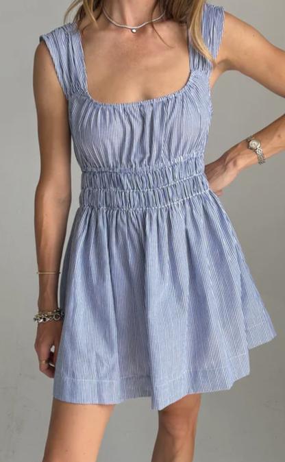 Ciao Lucia Abella Stripe Cotton Dress (XS)