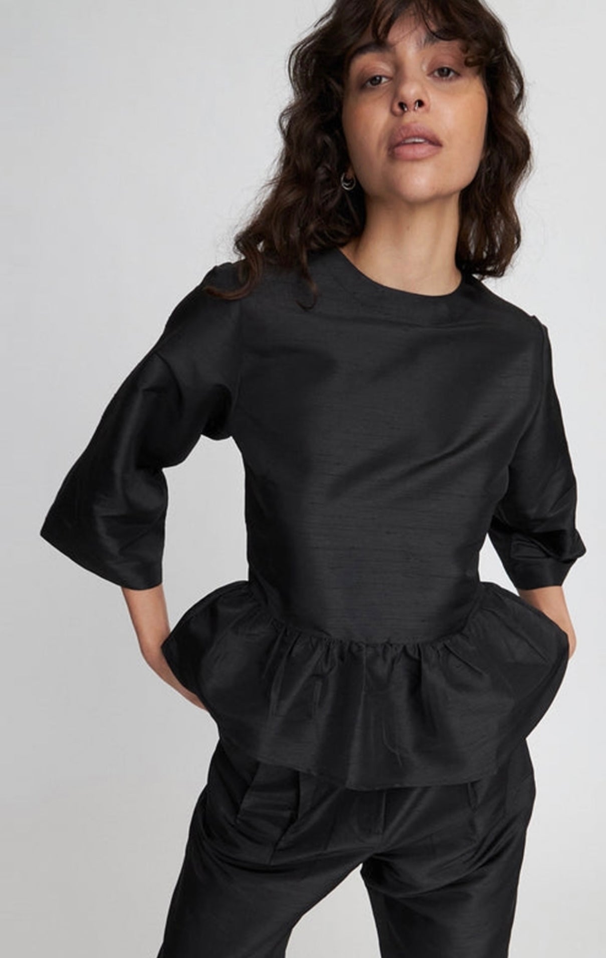 Stella Nova Silk Top (M)
