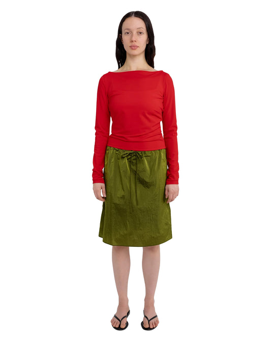 Coming of Age NYC Drawstring Skirt (L)