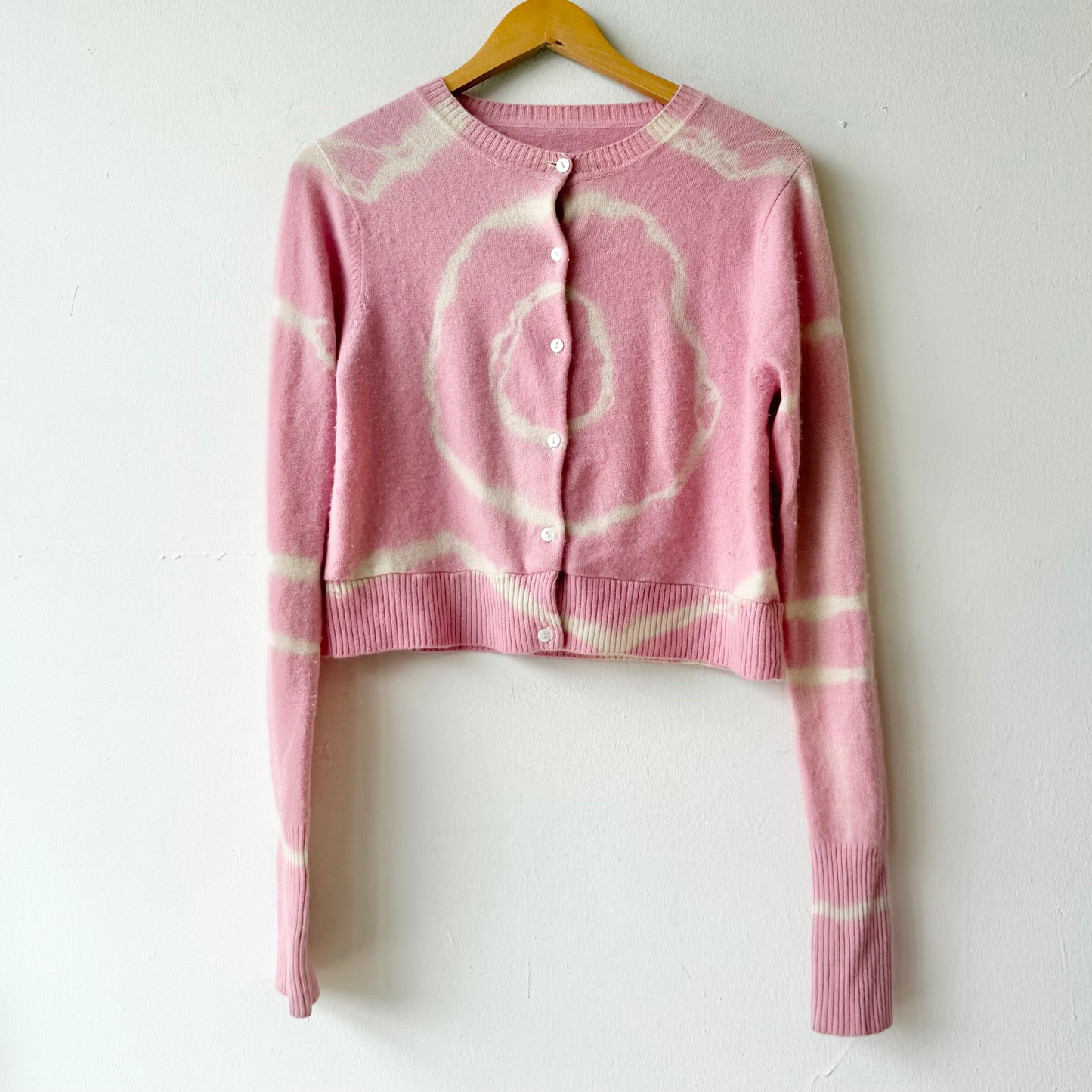 Tie Dye Cashmere Cardigan (S)
