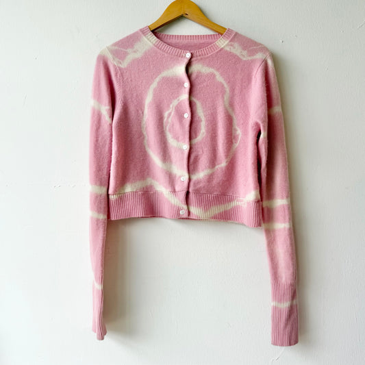 Tie Dye Cashmere Cardigan (S)