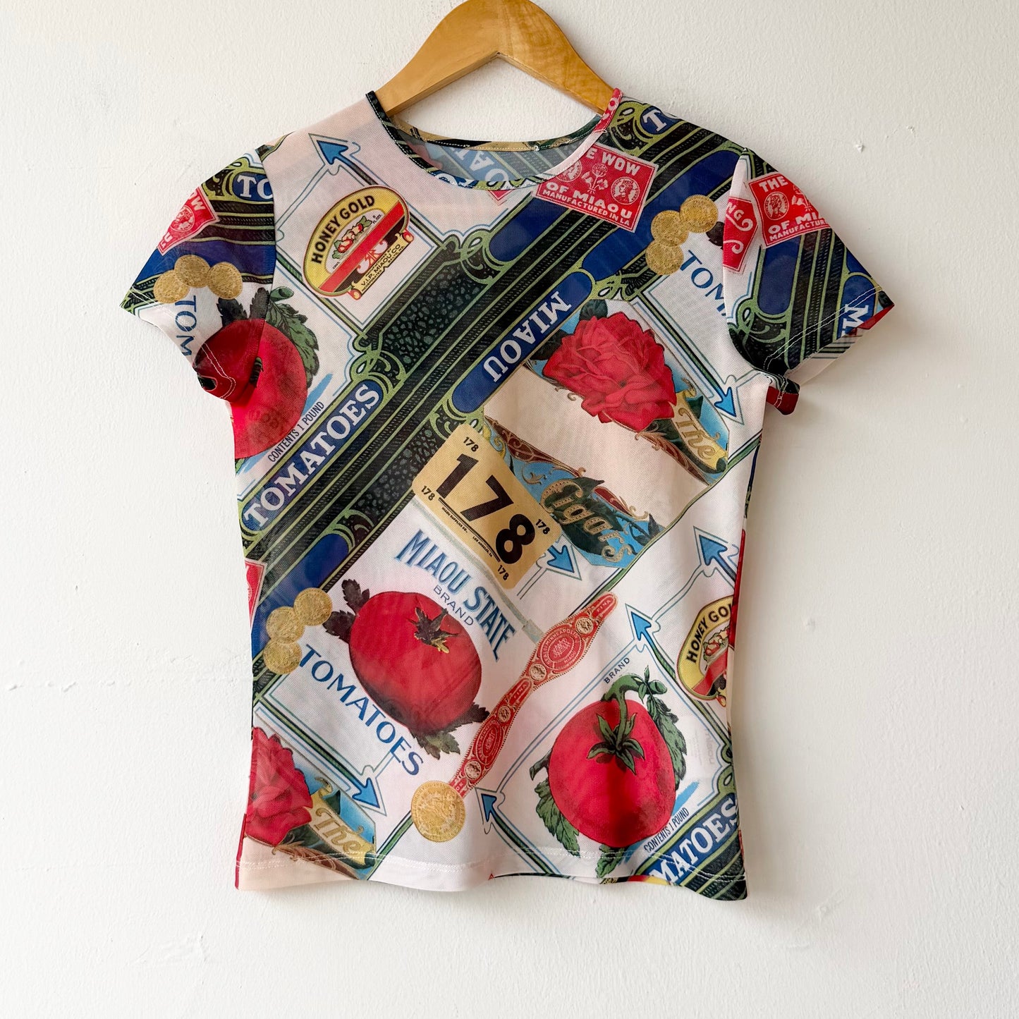 Miaou Tomato Top (S)