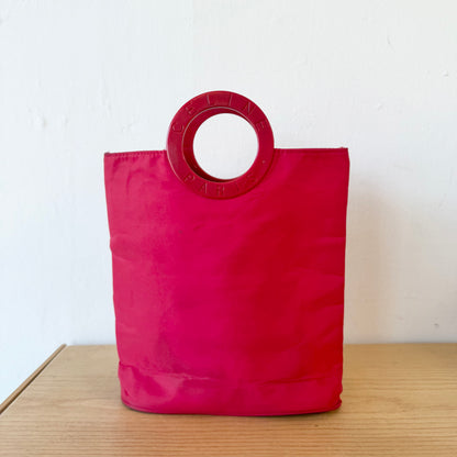 Celine Paris Nylon Mini Handbag