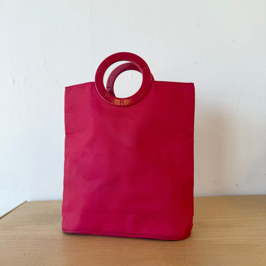 Celine Paris Nylon Mini Handbag