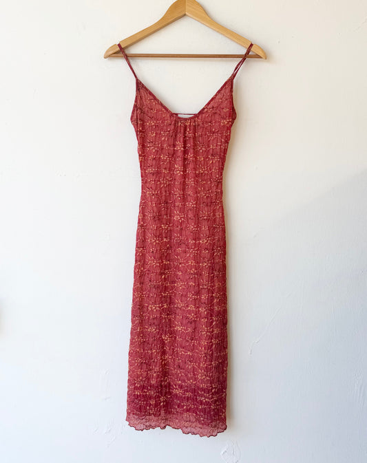 90s Embroidered Dress (S)