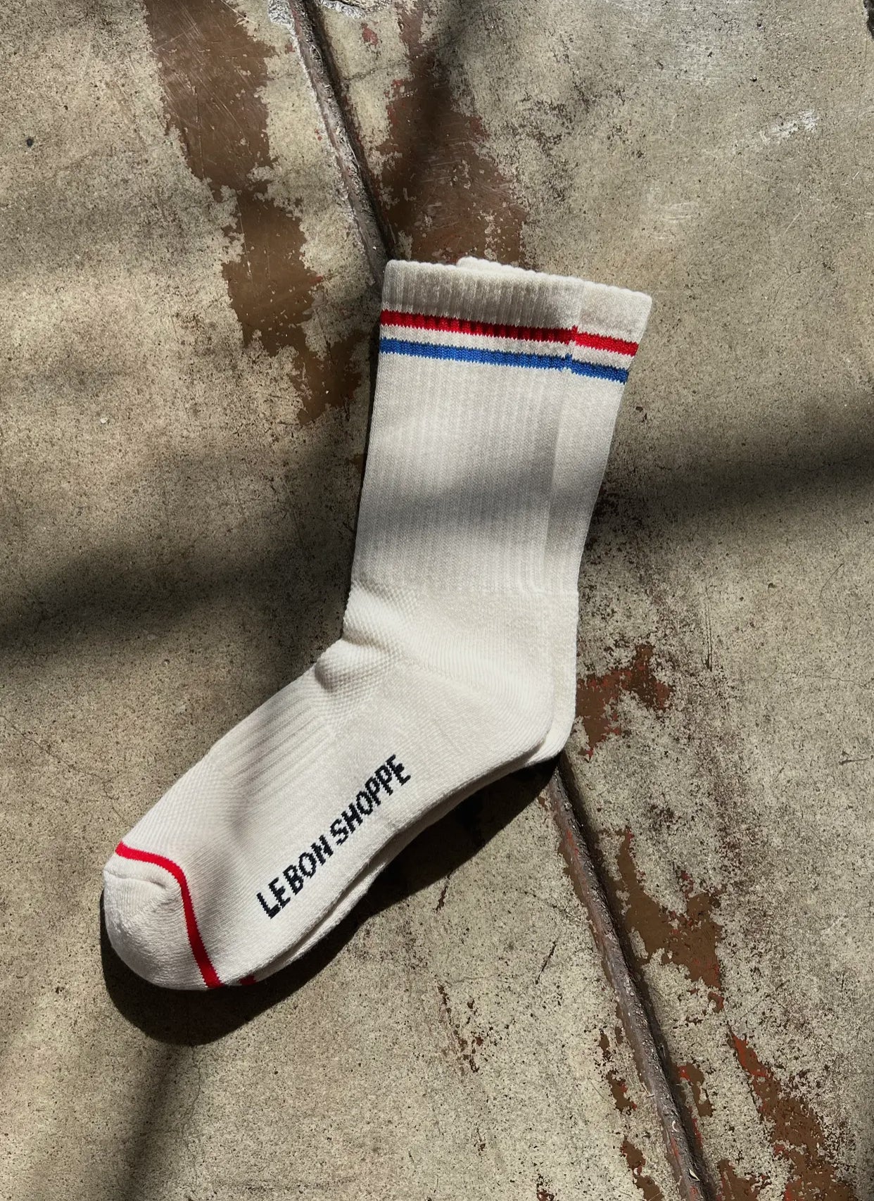 Le Bon Shoppe Boyfriend Socks in White