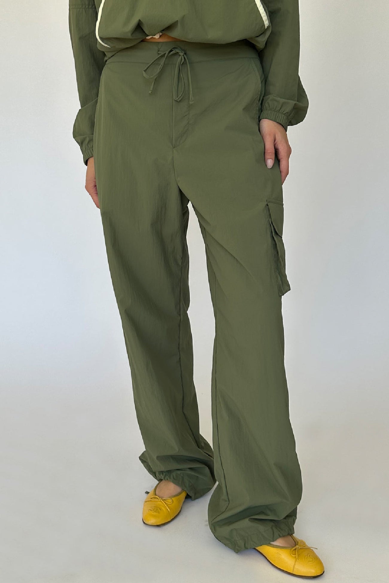 DONNI. Nylon Cargo Pants (XS)