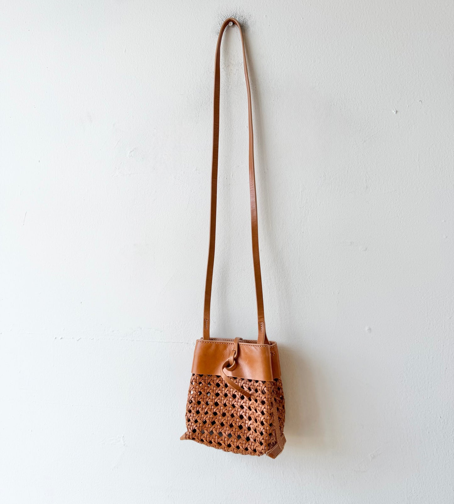 Kara Woven Leather Bag