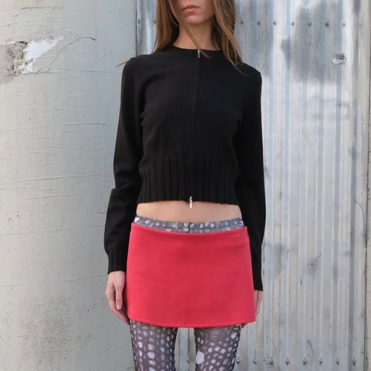 Geel Aria Skirt in Red