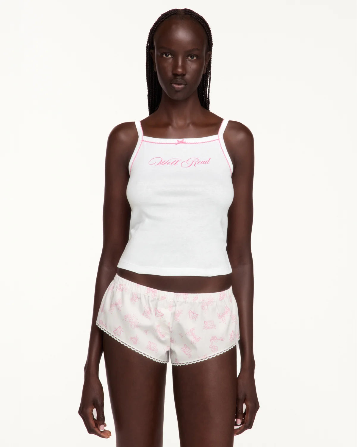 Sandy Liang x Cou Cou Intimates Tank (S)