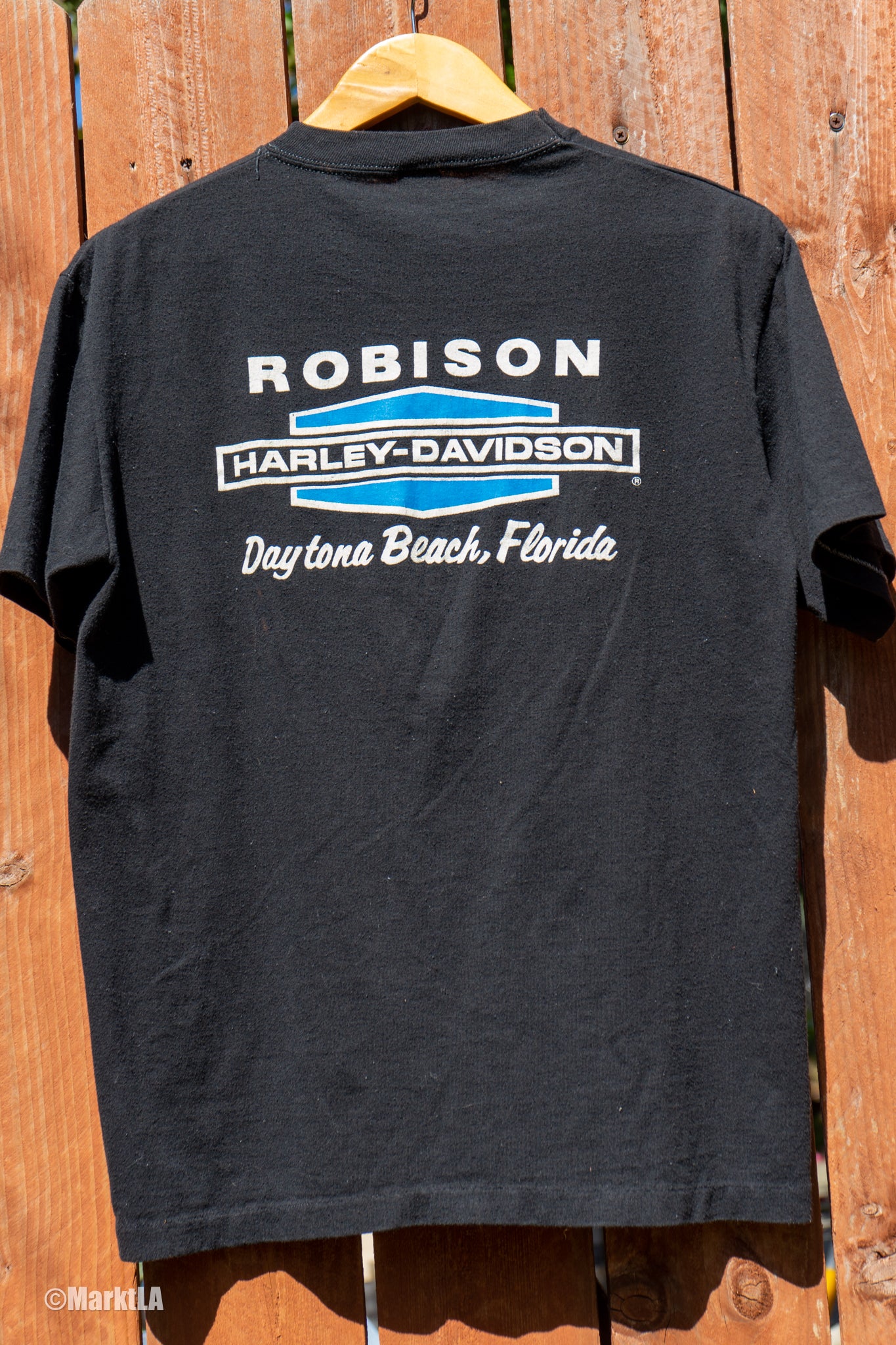 Harley Davidson Mirror Shades Eagle Vintage T-shirt 1980s size L