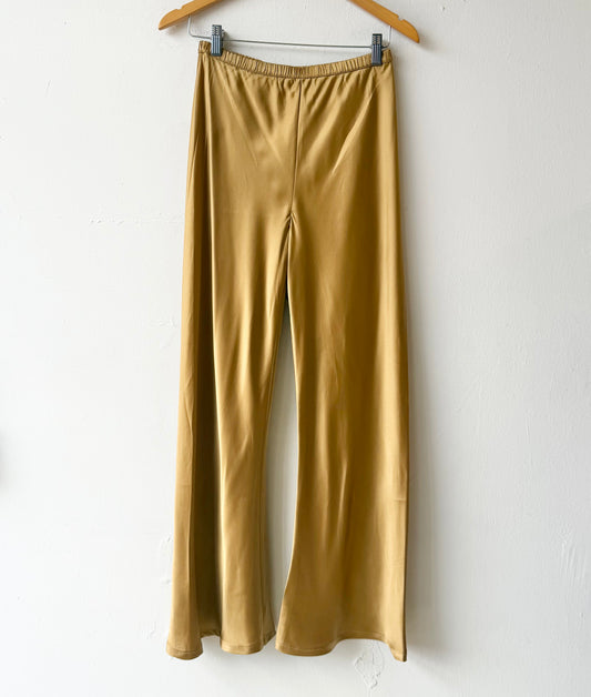 Silk Laundry Bias Pants (M)