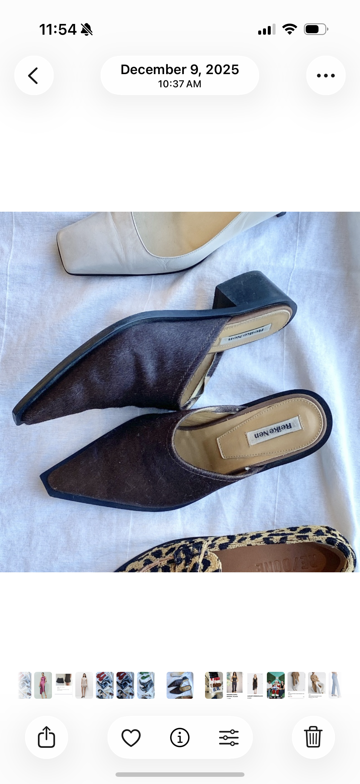 Reike Nen Pointed Mule (Sz 7.5)