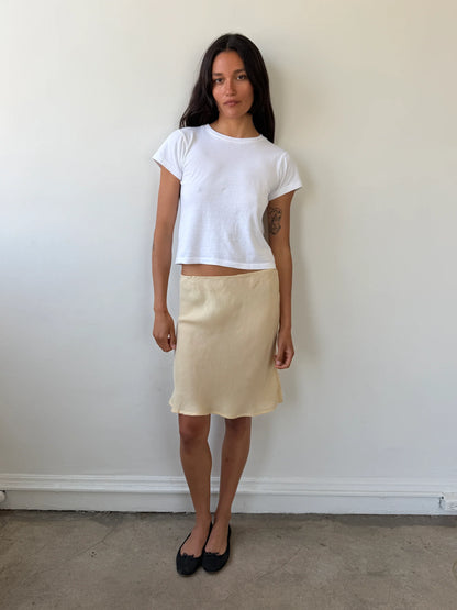 Charlie Beads The 90's Bias Mini Skirt (XS)