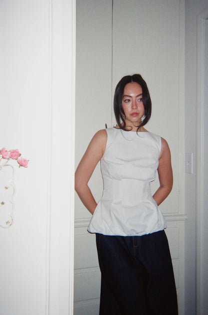 Koredoko The Bubble Top in White