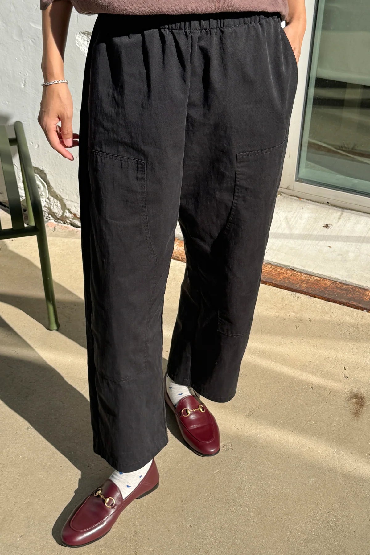 Le Bon Shoppe Gardener’s Pants in Black