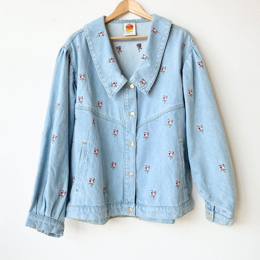 Farm Rio Embroidered Jacket (L)